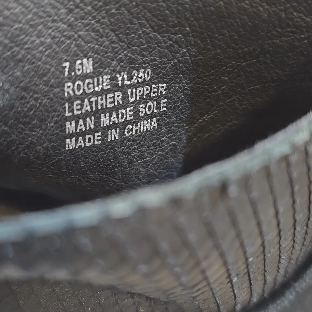 Mia Limited‎ Edition Rogue Black Textured Leather Booties